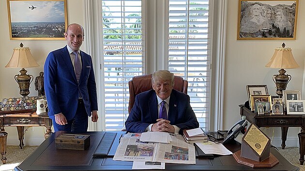 Trumpova nová kancelář (7. dubna 2021)