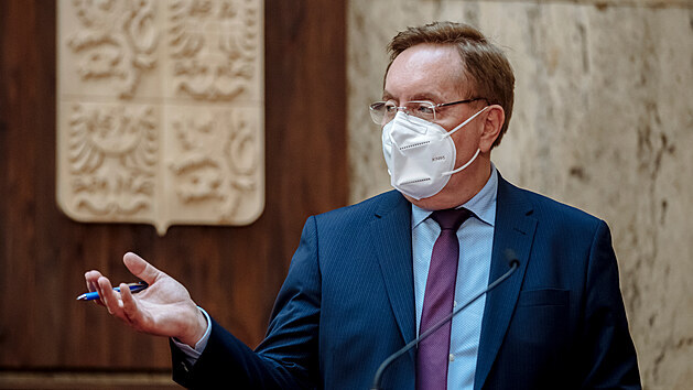 Petr Arenberger ministr zdravotnictv (9. dubna 2021)