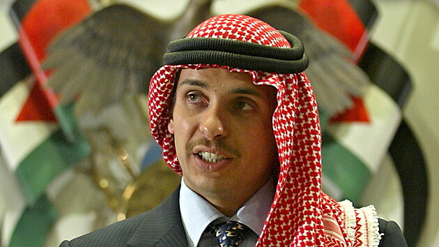 Jordnsk princ Hamz bin Husajn (21. srpna 2004)
