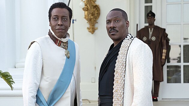 Eddie Murphy a Arsenio Hall v pokraovn filmu Cesta do Ameriky - Coming 2 America