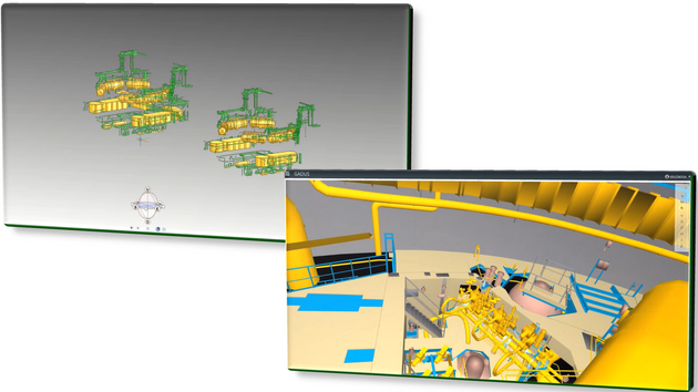 Pod rukama odborníků na nejmodernější technologie a skenování vzniká první digitální 3D model Jaderné elektrárny Dukovany. Po dokončení má obsahovat 1127 místností, výrobních hal a sálů.