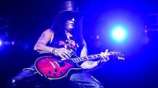 Kytarista Slash z kapely Guns N' Roses