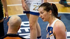 Chomutov, 20. 3. 2021. enská basketbalová liga, Levhartice Chomutov - SB...