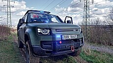 Land Rover Defender v úprav pro Policii R