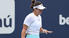 Bianca Andreescuová ve finále turnaje v Miami