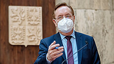 Petr Arenberger ministr zdravotnictví (9. dubna 2021)