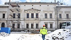 Budova Liebiegova paláce v Liberci prochází náronou opravou