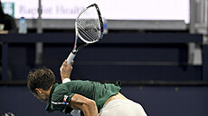 Daniil Medvedv ve tvrtfinále turnaje v Miami.