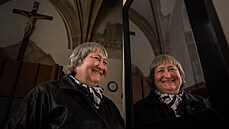 Kostelnice Milada Fejtková slou�í u� 21 let jako kostelnice v katedrále sv....