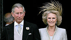 Princ Charles a vévodkyn Camilla se vzali ve Windsoru 9. dubna 2005.