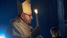 Mi slouil kardinál Dominik Duka (na snímku). (3. dubna 2021)