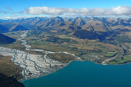 Msto Glenorchy u jezera Wakatipu. (7. bezna 2021)