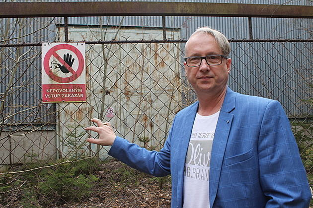 Starosta Vikantic Libor Sedlaík u skladu kadmiových kal