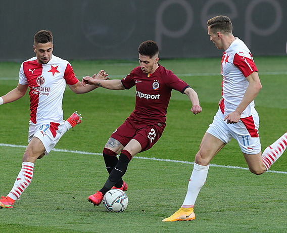 Sparta - Slavia, pohárové derby o finále, nastoupí za domácí Plavšič?