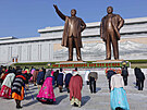 KLDR si pipomíná 109. výroí narození zakladatele totalitního státu Kim...