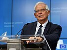 éf unijní diplomacie Josep Borrell na jednání ministr zahranií lenských...