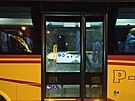 Pokozen dvee linkovho autobusu z Hradce Krlov do Broumova. (14. 4. 2021)