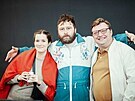 Komediln sitcom Vegani a jelita reruje dritel Thlie Michal Istenk...