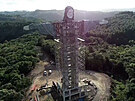V Brazílii staví dalí obí sochu Jeíe Krista