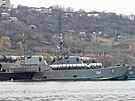 Ruské lod v pístavu Rostov na Donu u Azovského moe, které je povaováno za...