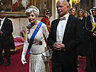 Princezna Alexandra, ctihodná Lady Ogilvy a Lord Hague z Richmondu na státním...