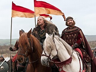Vladimír Kulich (vlevo) ve filmu Templář