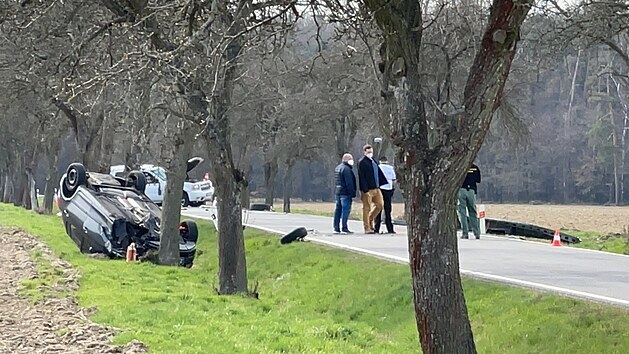 U obce Mcely došlo k tragické dopravní nehodě. (11. dubna 2021)