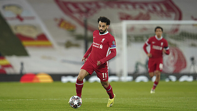 Muhammad Salah z Liverpoolu vede m.