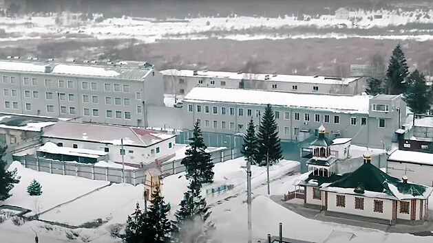 Vězeňský komplex ve městě Pokrov, v němž je vězněn Alexej Navalnyj. (12. dubna 2021)