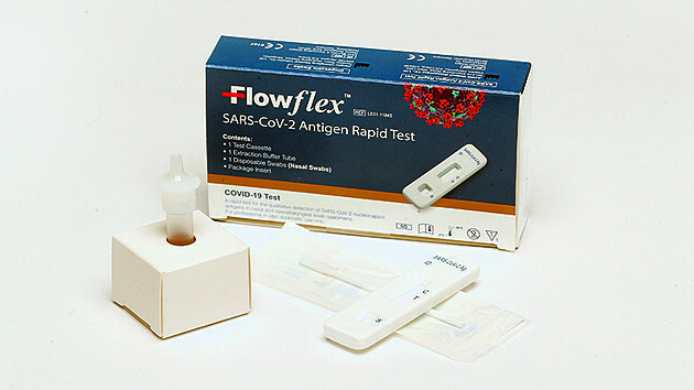 FlowFlex rapid test - Vtrov test z nosu