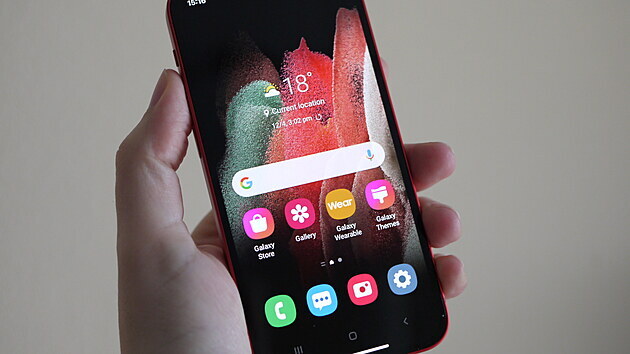 Samsung iTest na iPhonu 12 mini