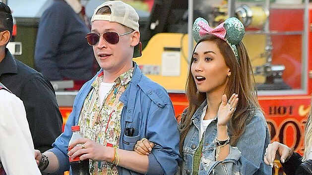 Macaulay Culkin a Brenda Song (2019)