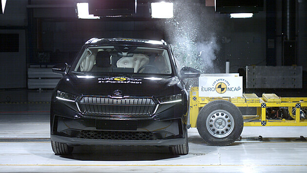 Škoda Enyaq iV v testech Euro NCAP