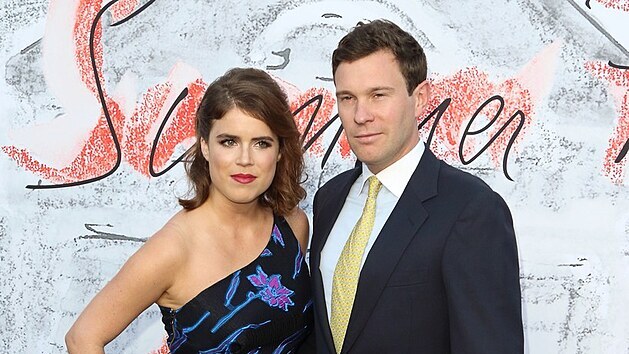 Princezna Eugenie a Jack Brooksbank (Lond�n, 19. �ervna 2018)