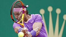 Rafael Nadal ve tvrtfinále turnaje v Monte Carlu.
