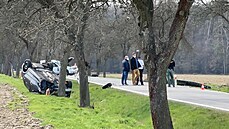 U obce Mcely dolo k tragické dopravní nehod. (11. dubna 2021)