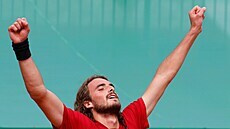 ek Stefanos Tsitsipas slaví triumf na Masters v Monte Carlu.