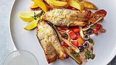 Kapr s citronem a �esnekem