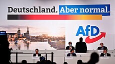 Víkendový sjezd německé strany Alternativa pro Německo (AfD) v Drážďanech (10....
