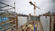 Stavba tramvajové trati za téměř jeden a půl miliardy korun, jejíž součástí...