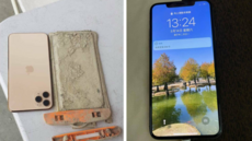 Ztracený iPhone se po roce na�el ve vyschlém jeze�e