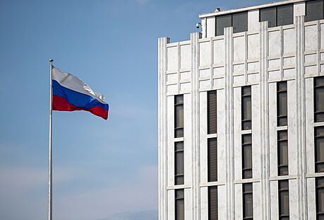 Ruská ambasáda ve Washingtonu (15. dubna 2021)