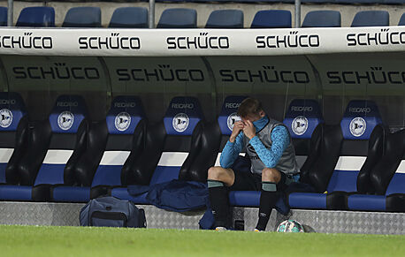 Zklamaný Timo Becker z Schalke.