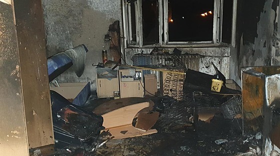 V Zábřehu hořela dvoupodlažní ubytovna, evakuováno bylo více než padesát lidí....