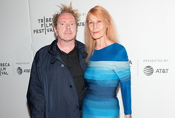 Manelé Nora Forsterová a John Lydon (New York, 2017)