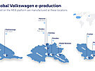 Pehled továren koncernu VW Group, kde vude se vyrábí nebo budou od roku 2022...