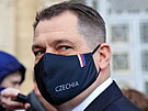 Velvyslanec eské republiky v Rusku Vítzslav Pivoka dorazil na jednání na...