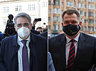 Na fotce vpravo Vítzslav Pivoka velvyslanec eské republiky v Rusku a na levé...