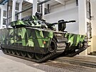 Obrnnec CV90 pro testování ve Vykov (27. dubna 2021)