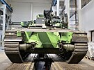 Obrnnec CV90 pro testovn ve Vykov (27. dubna 2021)